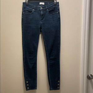 LOFT Dark Blue Skinny Jeans